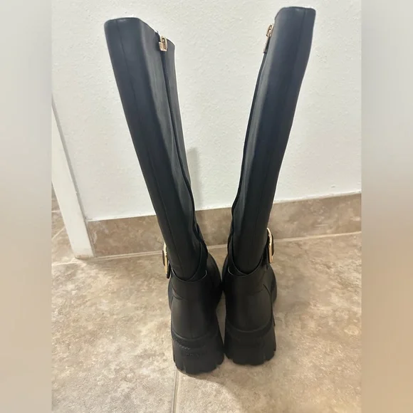 COACH James Leather Boot Black - Picture 4 of 16